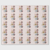 カラフルレトロ数々の写真 ラッピングペーパー (フラット)