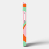 カラフルレトロ旋回溝Y2Kパターン Case-Mate iPhoneケース (裏面 / 左)
