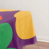 カラフルレトロ花パターン テーブルクロス (インサイチュ)