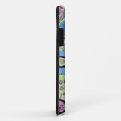 カラフルレトロ花柄ペイズリー Case-Mate iPhoneケース (裏面/右)