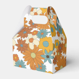 カラフルレトロ花柄 フェイバーボックス