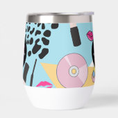 カラフルレトロ1990年代の90年代パターンモノグラム (左面)