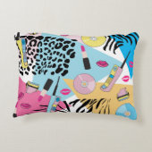 カラフルレトロ1990年代パターン アクセントクッション (裏面)