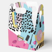 カラフルレトロ1990年代パターン フェイバーボックス (オープン)