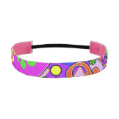 カラフルレトロ アスレチックヘッドバンド (正面)