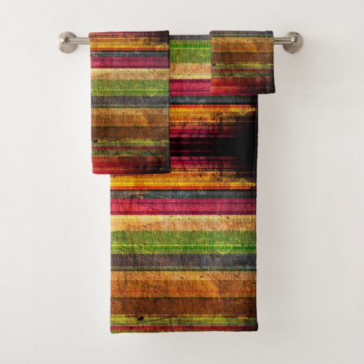 カラフルレトロ バスタオルセット (インサイチュ)