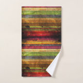 カラフルレトロ バスタオルセット (ハンドタオル)