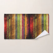 カラフルレトロ バスタオルセット (ハンドタオル)