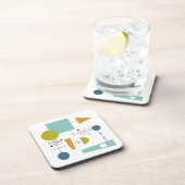 カラフルレトロ・フロー・チャート(100年中) コースター (右側)