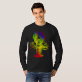カラフルロブスター Tシャツ (正面フル)
