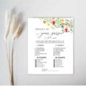 カラフルワイルドフラワー財布のゲームの中の何