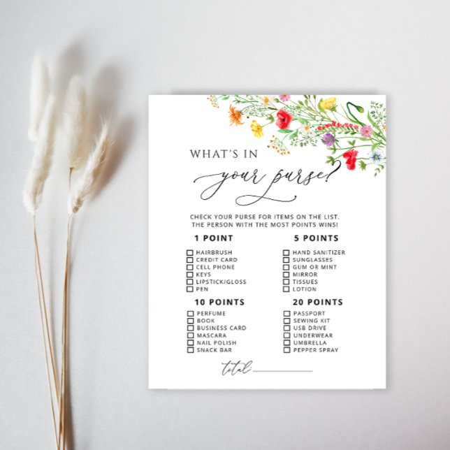 カラフルワイルドフラワー財布のゲームの中の何 (クリエイターアップロード済み)