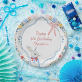 カラフルワンダーランド誕生日の魅惑のアリス ペーパープレート (パーティー)