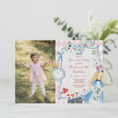 カラフルワンダーランド誕生日の魅惑のアリス 招待状 (スタンド正面)