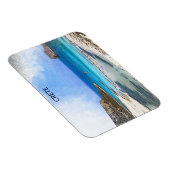 カラフルヴィンテージクレタ絵を描ギリシャ マグネット (右側)