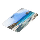 カラフルヴィンテージクレタ絵を描ギリシャ マグネット (左側)