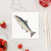カラフルヴィンテージサケイラストレーション スタンダードカクテルナプキン (インサイチュ)