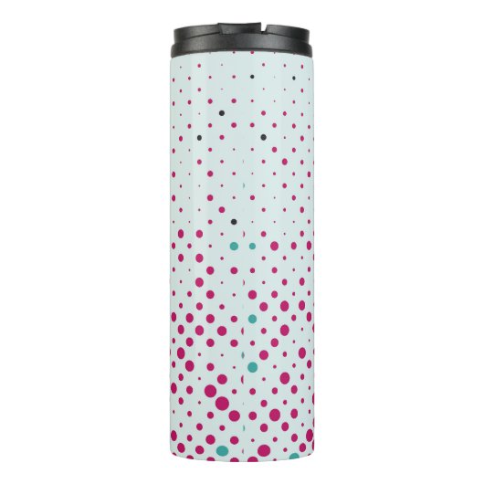 カラフルヴィンテージシックなグラッカスタマイズド写真 タンブラー (裏面)