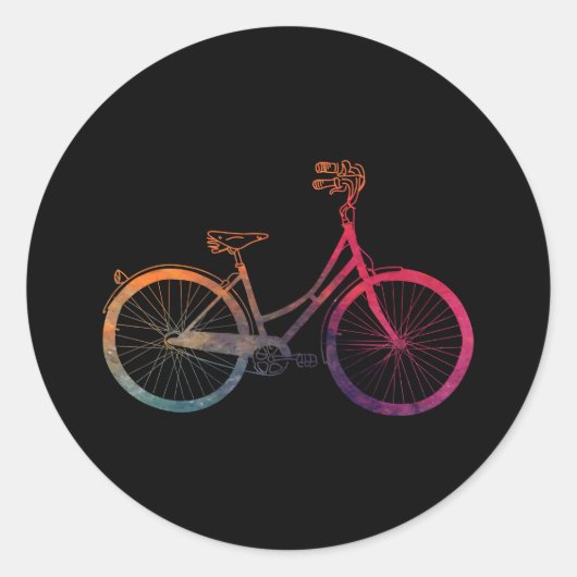 カラフルヴィンテージシール ラウンドシール (正面)