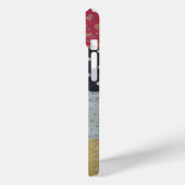 カラフルヴィンテージスタイルパッチワーク生地 Case-Mate iPhoneケース (裏面 / 左)