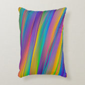 カラフルヴィンテージスペクトル波 | アクセントクッション (正面(垂直))