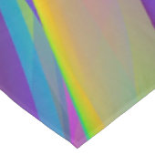 カラフルヴィンテージスペクトル波 | テーブルクロス (アングル)