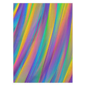 カラフルヴィンテージスペクトル波 | テーブルクロス (正面)
