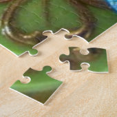 カラフルヴィンテージチェコガラス裁縫ボタン ジグソーパズル (側面)