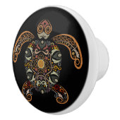 カラフルヴィンテージデザイン セラミックノブ (右)