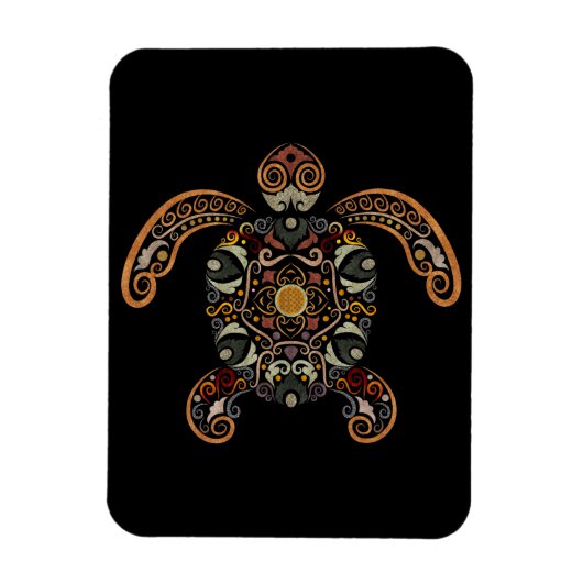 カラフルヴィンテージデザイン マグネット (縦)