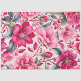 カラフルヴィンテージファブリックアートティッシュペーパー 薄葉紙