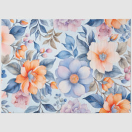 カラフルヴィンテージファブリックアートティッシュペーパー 薄葉紙