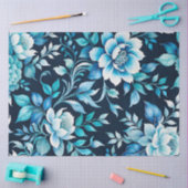 カラフルヴィンテージファブリックアートティッシュペーパー 薄葉紙 (クラフト)