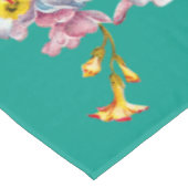 カラフルヴィンテージプリムローズフローラ春パターン テーブルクロス (アングル)