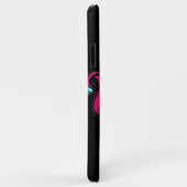 カラフルヴィンテージリパーソナライズされたボンiPhoneケース Case-Mate iPhoneケース (裏面/右)