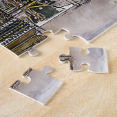 カラフルヴィンテージロマンスガーリー旅行 ジグソーパズル (側面)