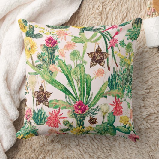 カラフルヴィンテージ回収 クッション (ブランケット)