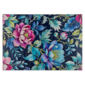 カラフルヴィンテージ布製細断板 カッティングボード (正面)