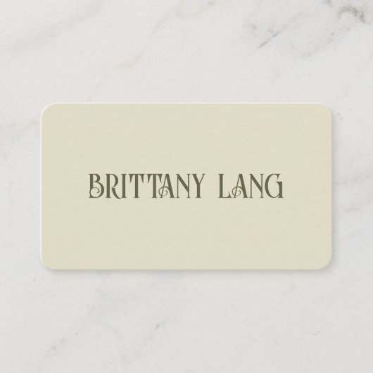 カラフルヴィンテージ座席表 プレイスカード (正面)