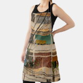 カラフルヴィンテージ建物 – ベトナム語、古代，  エプロン (インサイチュ)