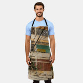 カラフルヴィンテージ建物 – ベトナム語、古代，  エプロン (着用した状態)