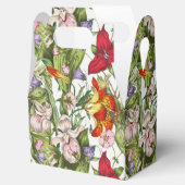 カラフルヴィンテージ水彩花模様 フェイバーボックス (オープン)