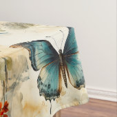 カラフルヴィンテージ蝶と花(11) テーブルクロス (インサイチュ)