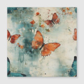 カラフルヴィンテージ蝶と花(9) (正面)