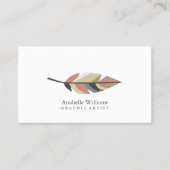 カラフルヴィンテージ 名刺 (正面)