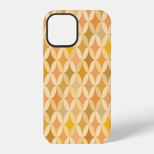 カラフルヴィンテージ:抽象芸術パターン。 iPhoneケース (裏面)