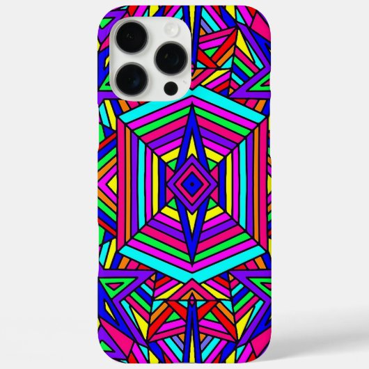 カラフル万華鏡のように千変万化するパターンケース – Mate iPhoneケース Case-Mate iPhoneケース (裏面)