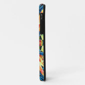 カラフル万華鏡のように千変万化するパターン回路背景 Case-Mate iPhoneケース (裏面/左)