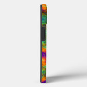 カラフル万華鏡のように千変万化するパターン幾何学的パターン Case-Mate iPhoneケース (裏面 / 右)