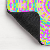 カラフル万華鏡のように千変万化するパターン03 マウスパッド (コーナー)